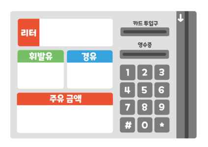 주유소 미터기